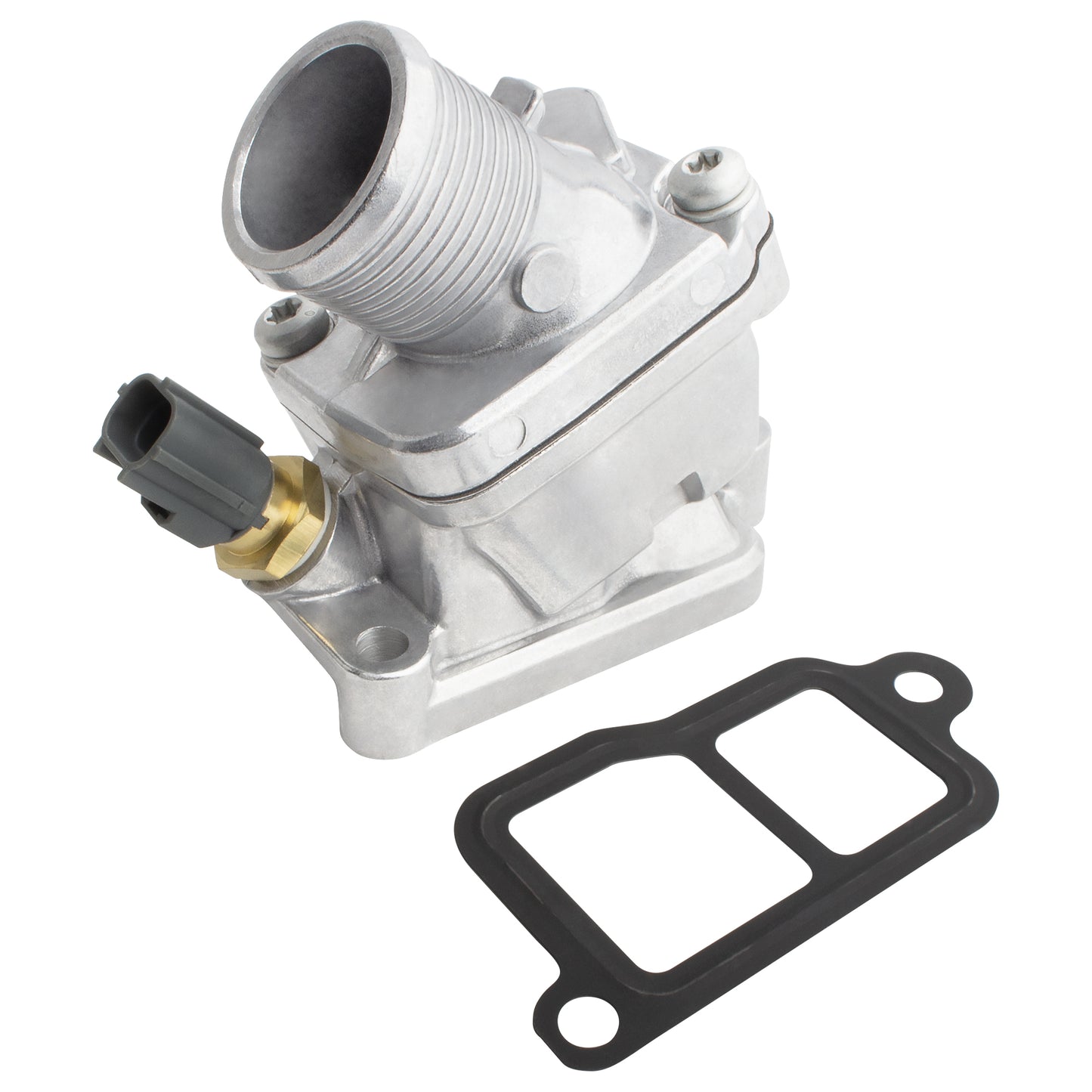 BOXI 902-5185 Engine Coolant Thermostat Housing Assembly Fits for Volvo S60 2003 2004 2005