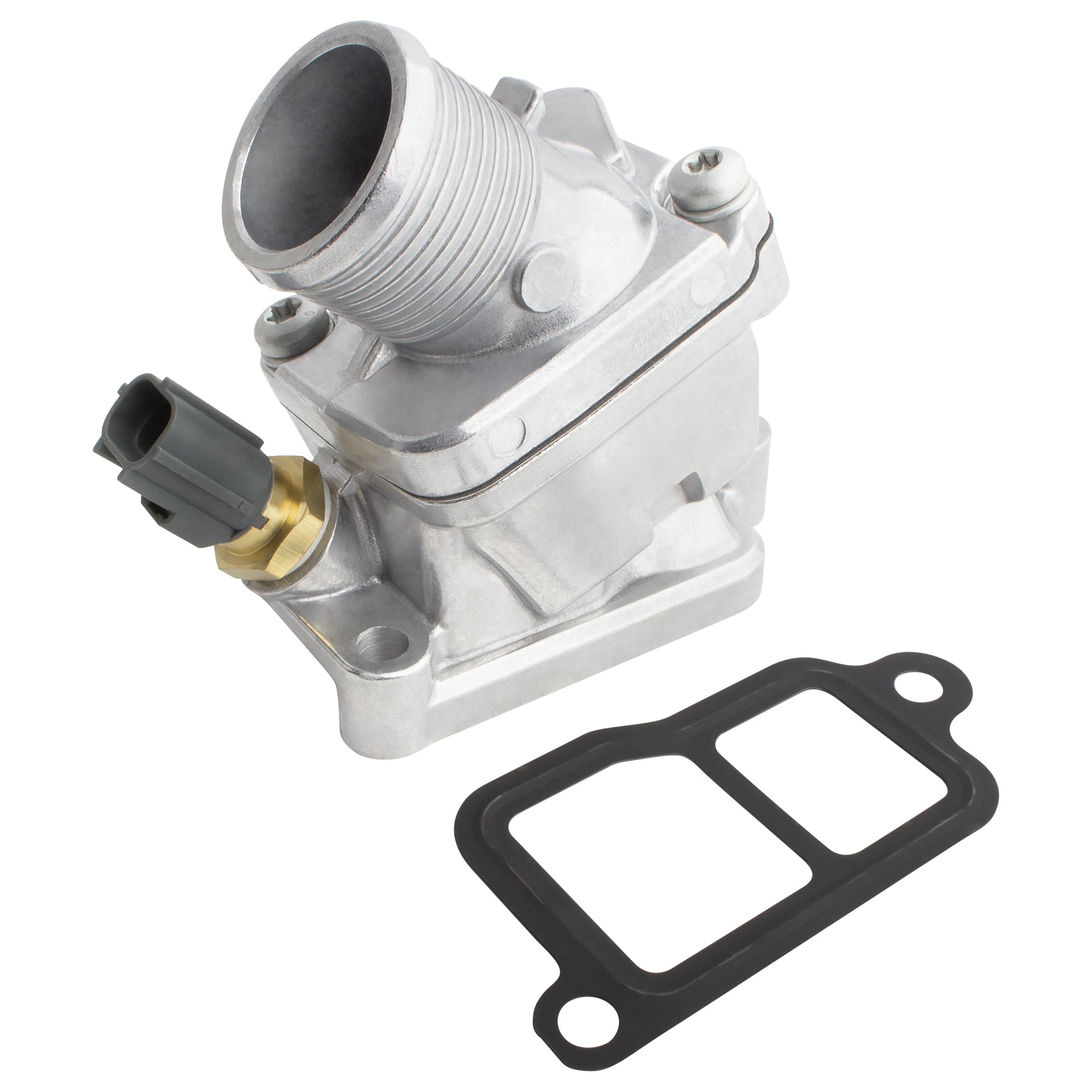 BOXI 902-5185 Engine Coolant Thermostat Housing Assembly Fits for Volvo S60 2003 2004 2005