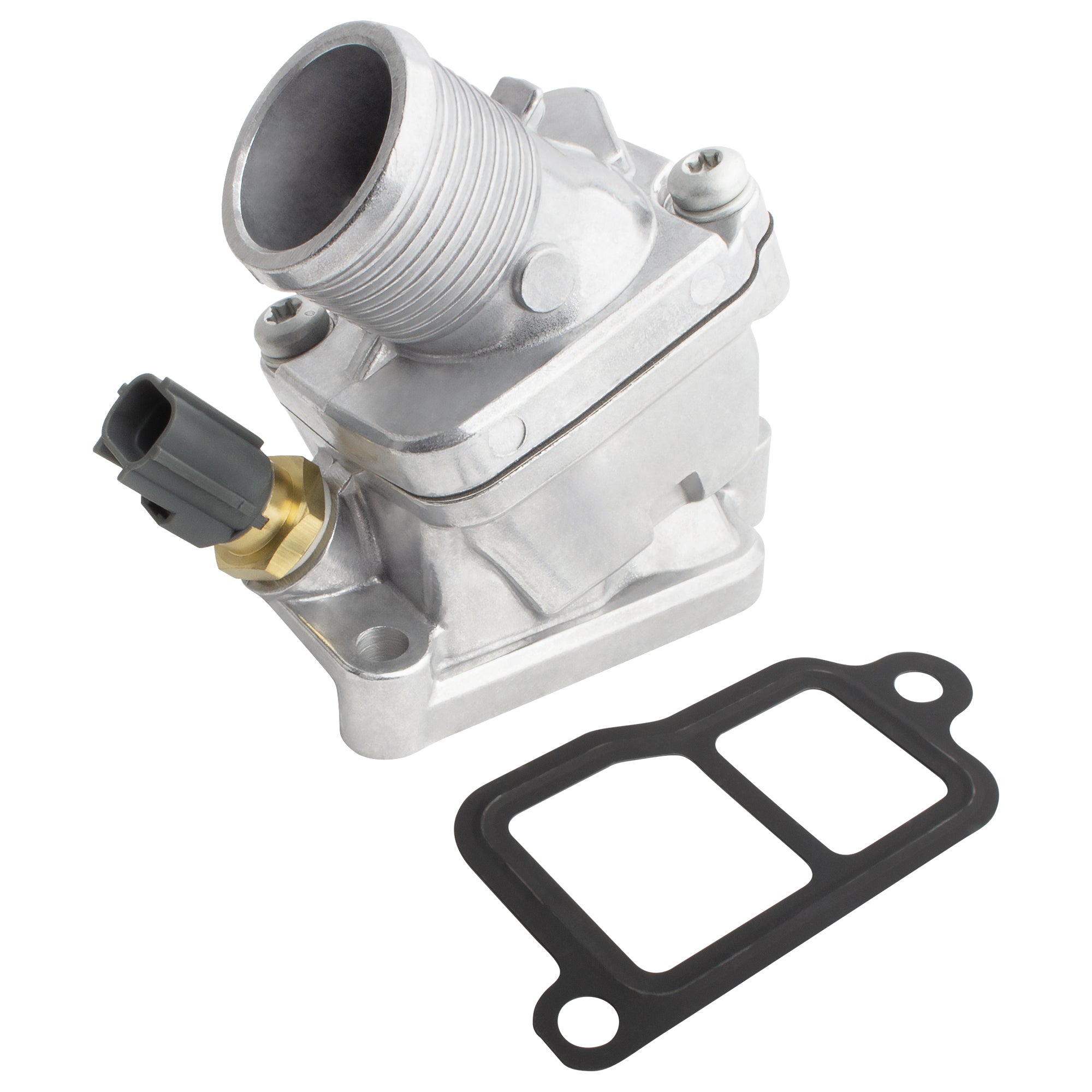 BOXI 902-5185 Engine Coolant Thermostat Housing Assembly Fits for Volvo S60 2003 2004 2005