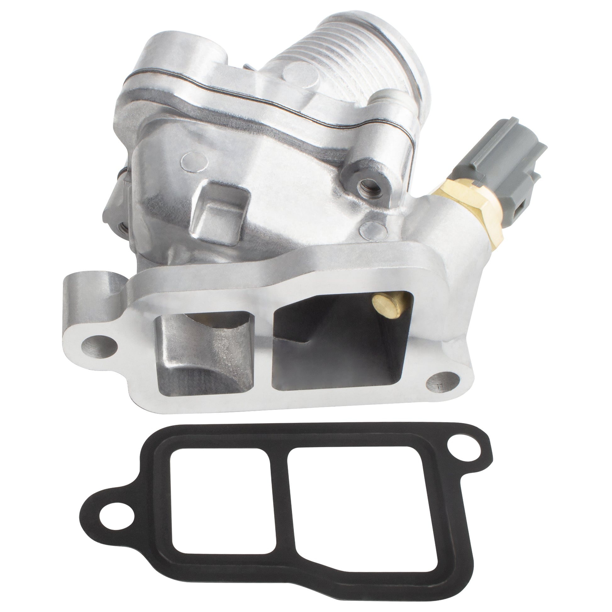 BOXI 902-5185 Engine Coolant Thermostat Housing Assembly Fits for Volvo S60 2003 2004 2005 — product photo 2