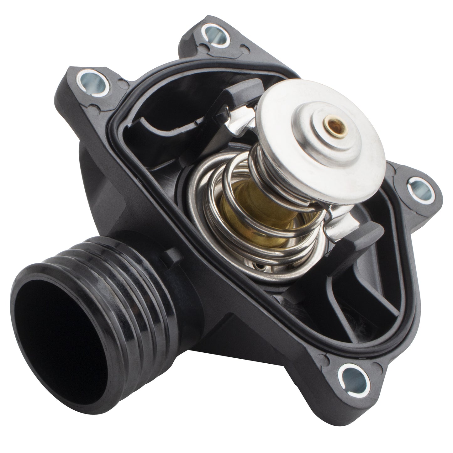 BOXI Engine Coolant Thermostat Housing Assembly Fit for Land Rover Freelander I 2000-2006