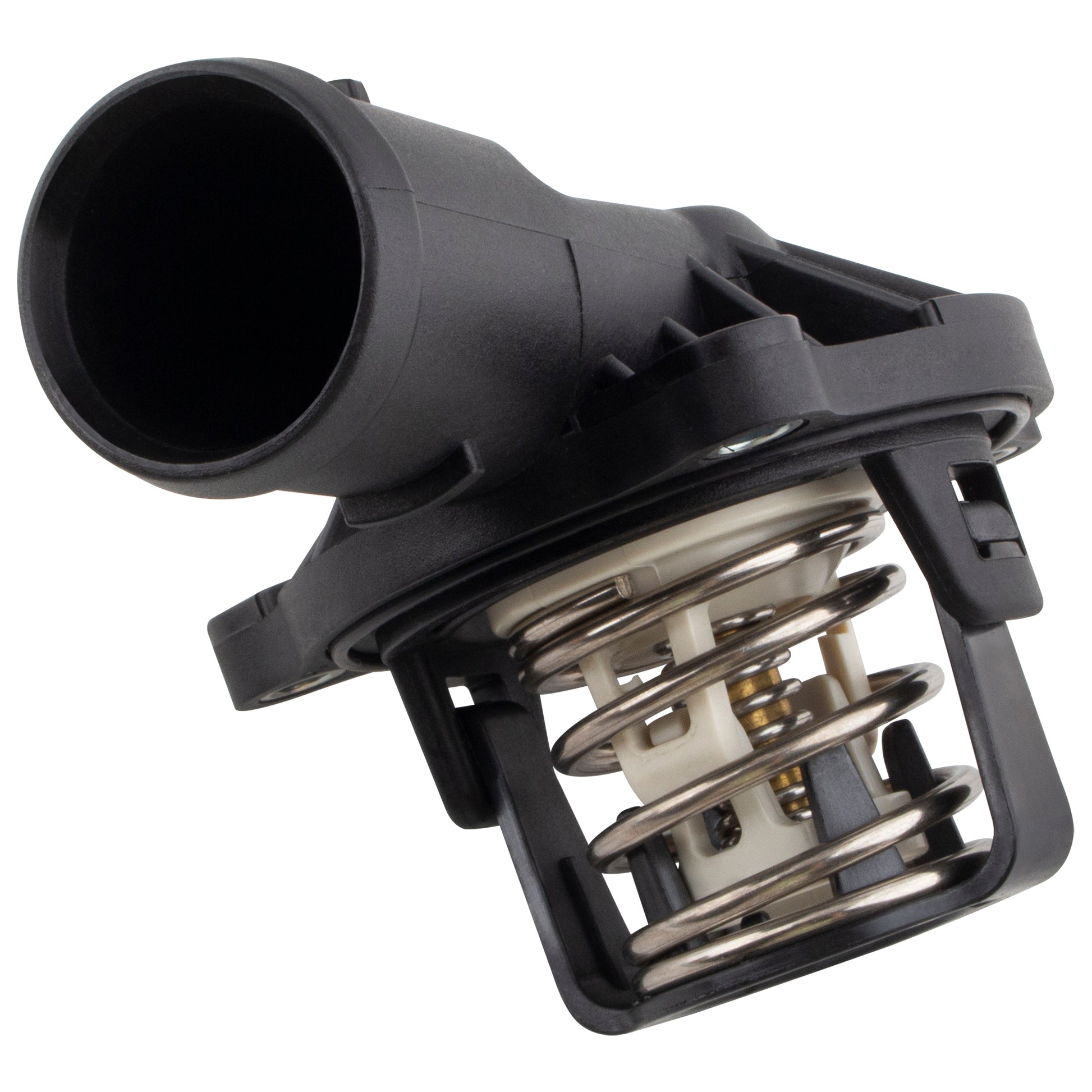 BOXI Engine Coolant Thermostat Housing Assembly Fits for Audi Q7 2009 2010 2011 2012 2013 2014 2015 — product photo 2