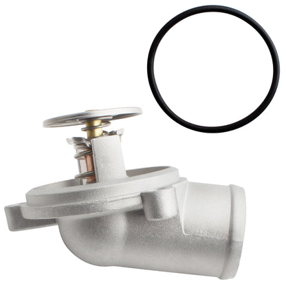 BOXI Engine Coolant Thermostat Housing Assembly Fits for Mercedes-Benz C220 W202 1995-1996 L4 2.2L — product photo 2