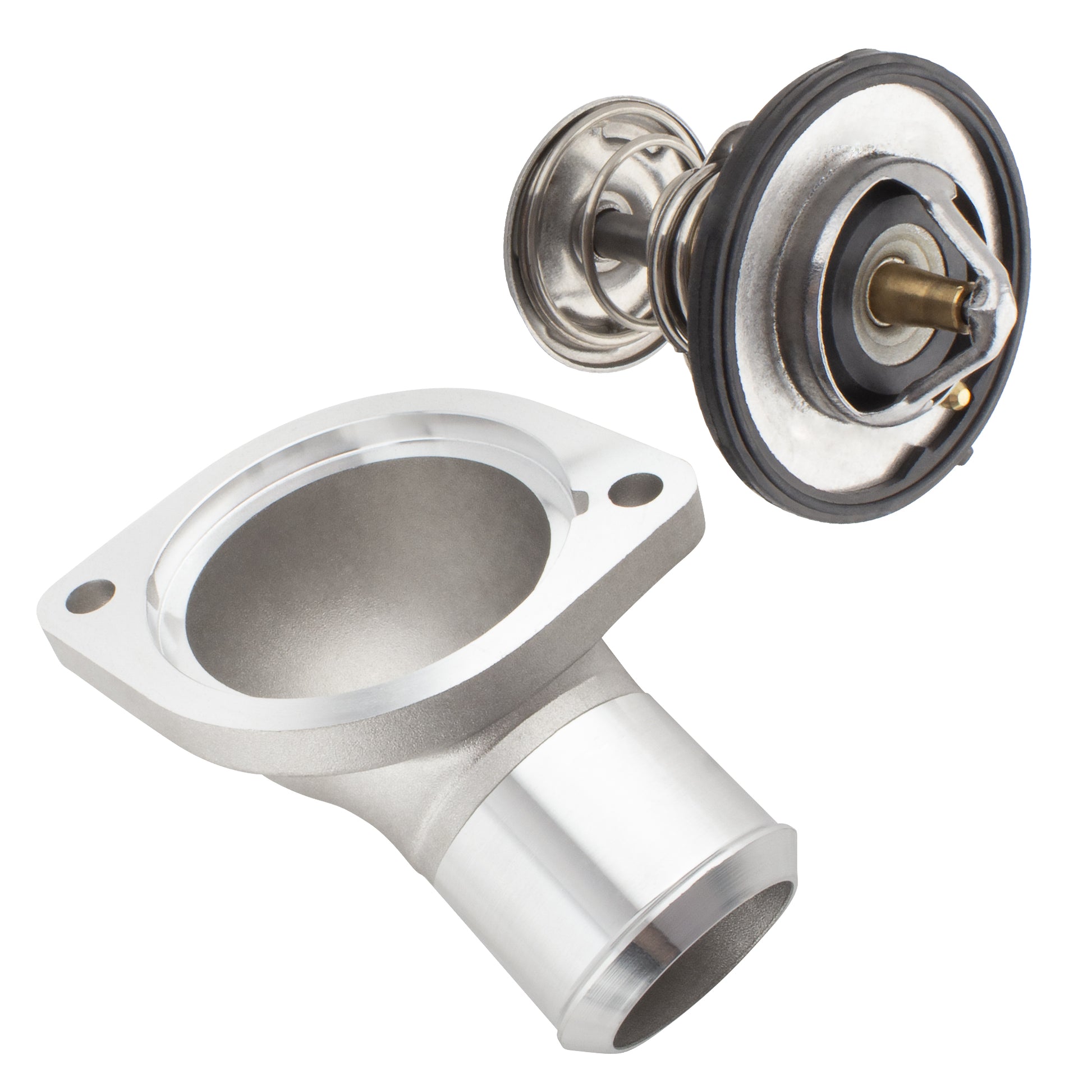 BOXI 902-2981 Engine Coolant Thermostat Housing Assembly Fits for Cadillac Escalade for Chevrolet — product photo 4