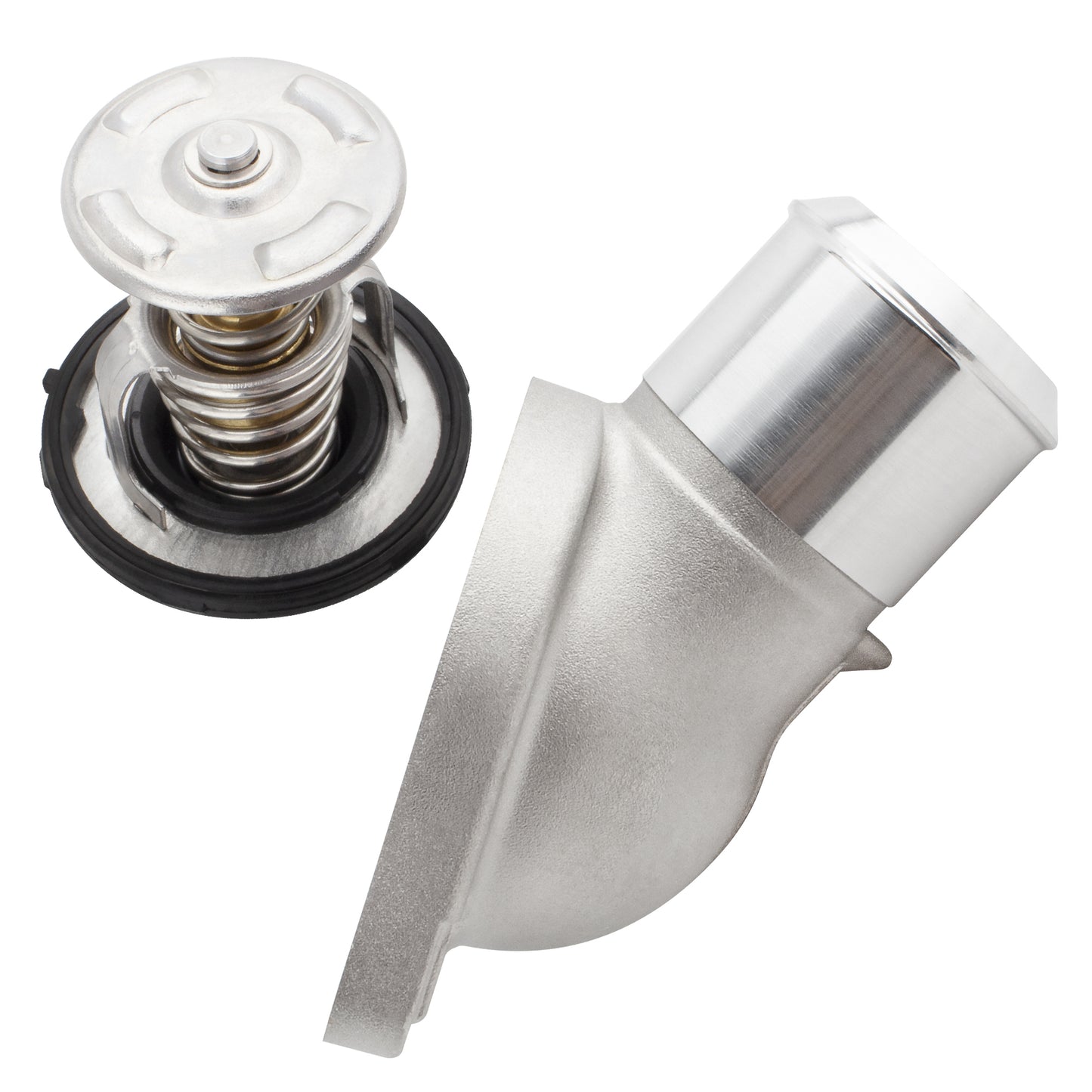 BOXI 902-2981 Engine Coolant Thermostat Housing Assembly Fits for Cadillac Escalade for Chevrolet — product photo 6