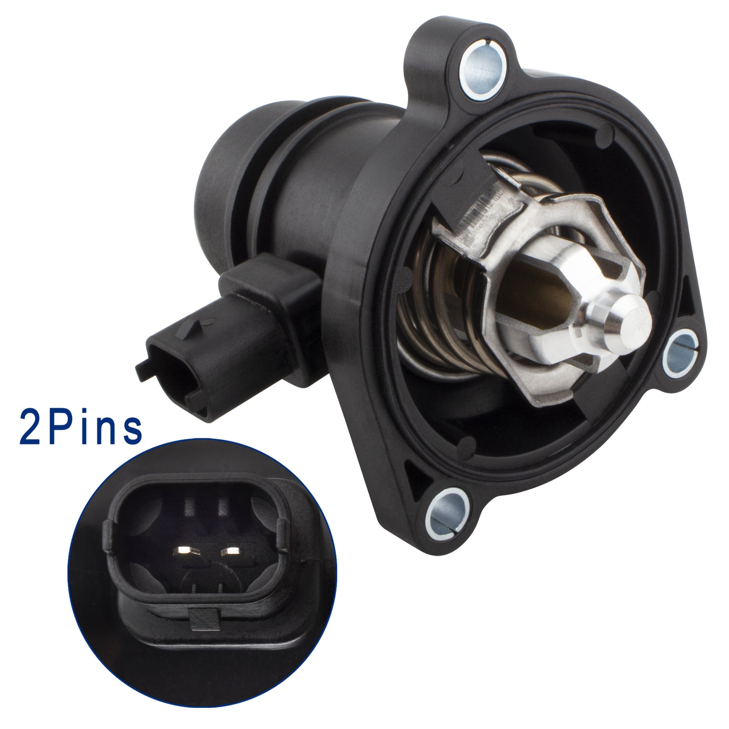 BOXI 902-2080 Engine Coolant Thermostat Housing Assembly Fits for Cadillac ELR 2014 2015 2016 — product photo 2