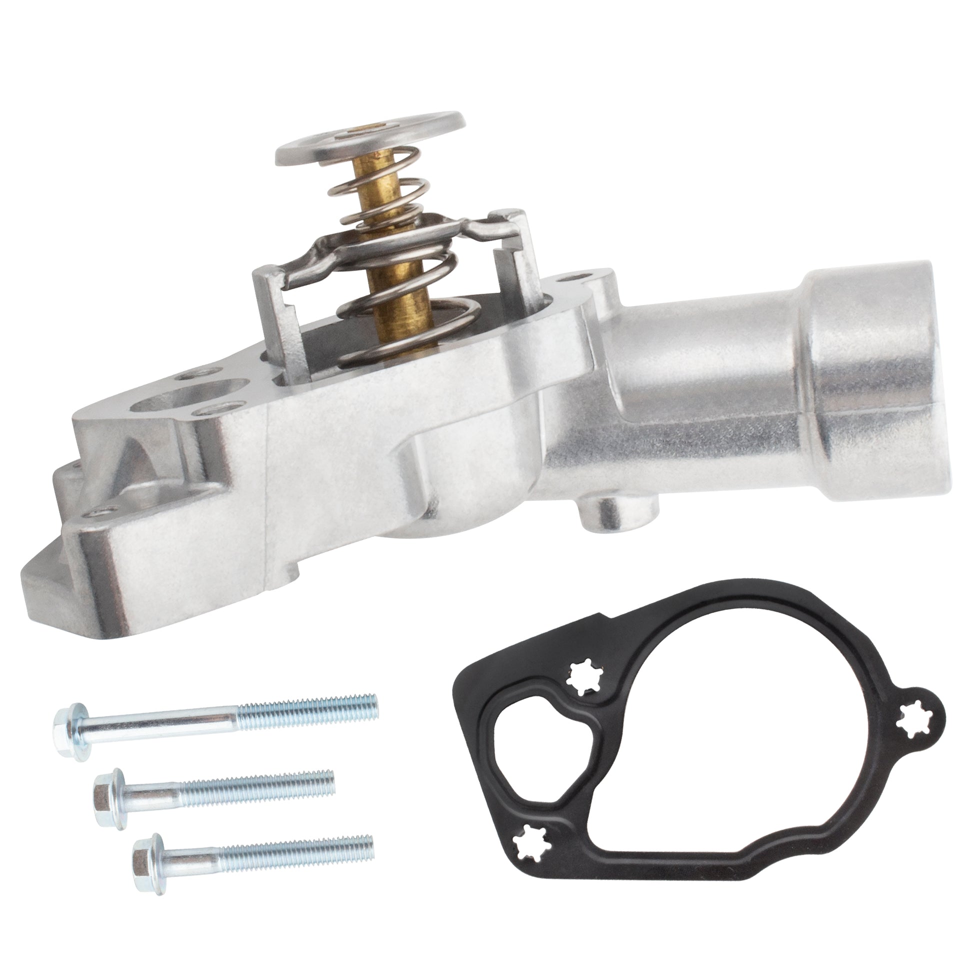 BOXI 902-2100 Engine Coolant Thermostat Housing Assembly Fits for Buick Allure LaCrosse 2005 2006 — product photo 3