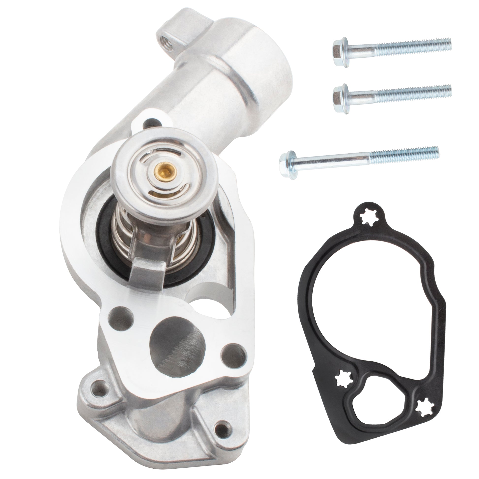 BOXI 902-2100 Engine Coolant Thermostat Housing Assembly Fits for Buick Allure LaCrosse 2005 2006 — product photo 4