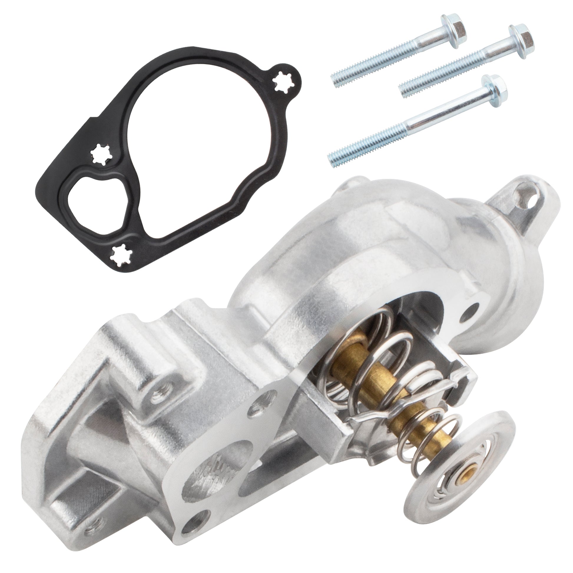 BOXI 902-2100 Engine Coolant Thermostat Housing Assembly Fits for Buick Allure LaCrosse 2005 2006 — product photo 5
