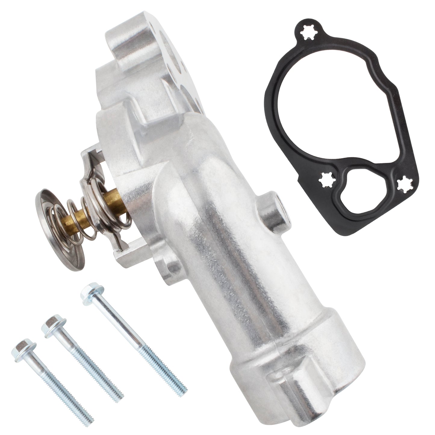 BOXI 902-2100 Engine Coolant Thermostat Housing Assembly Fits for Buick Allure LaCrosse 2005 2006 — product photo 6