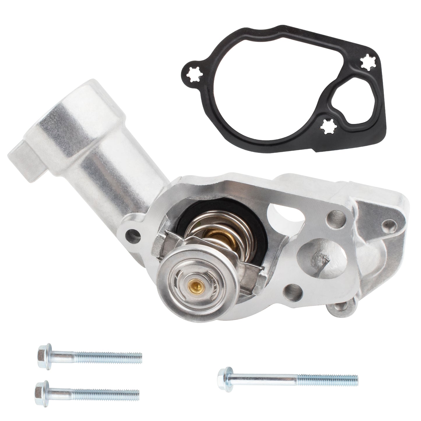 BOXI 902-2100 Engine Coolant Thermostat Housing Assembly Fits for Buick Allure LaCrosse 2005 2006 — product photo 7