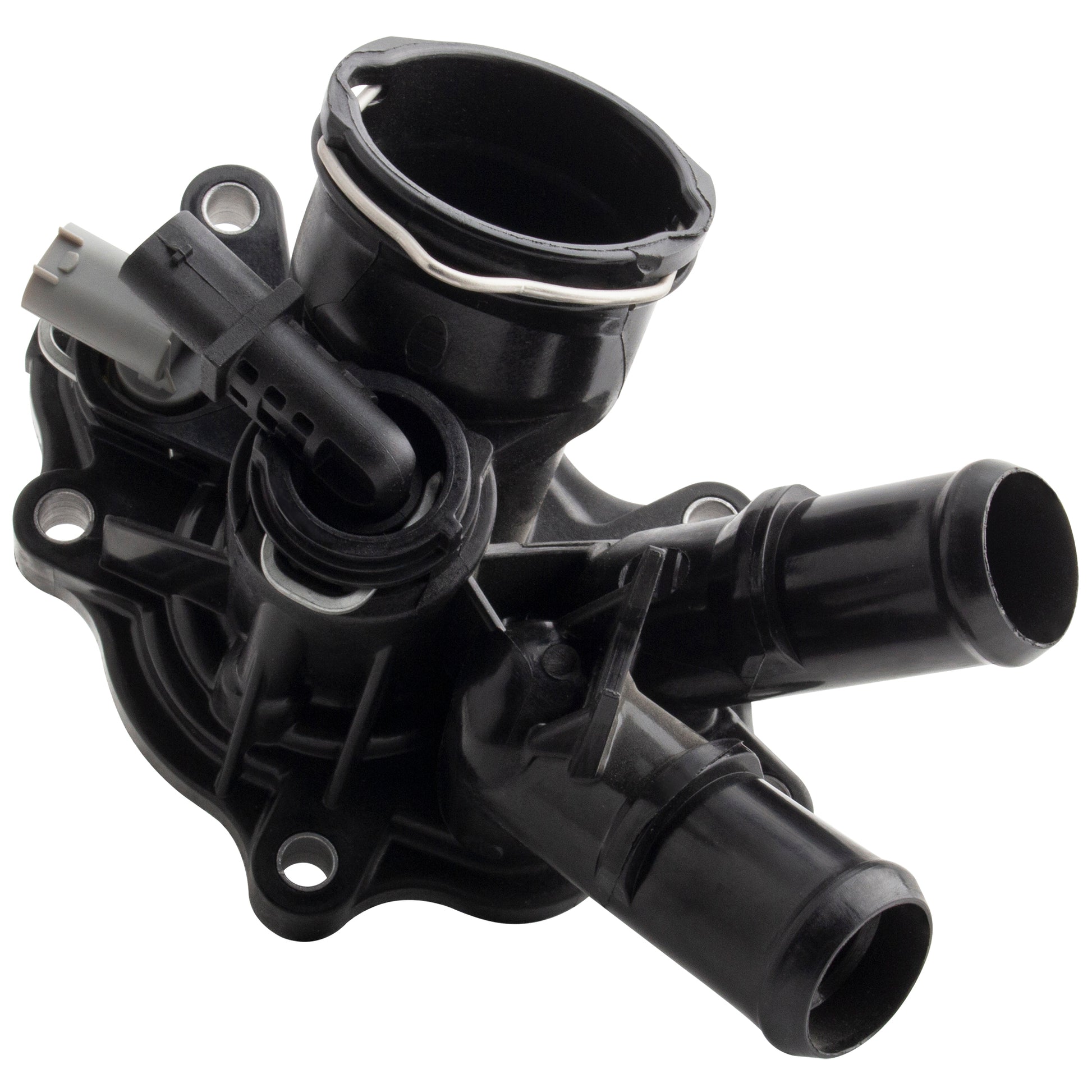 BOXI 902-5177 Engine Coolant Thermostat Housing Assembly Fits for Mercedes-Benz C180 C200 C250 E200 — product photo 3