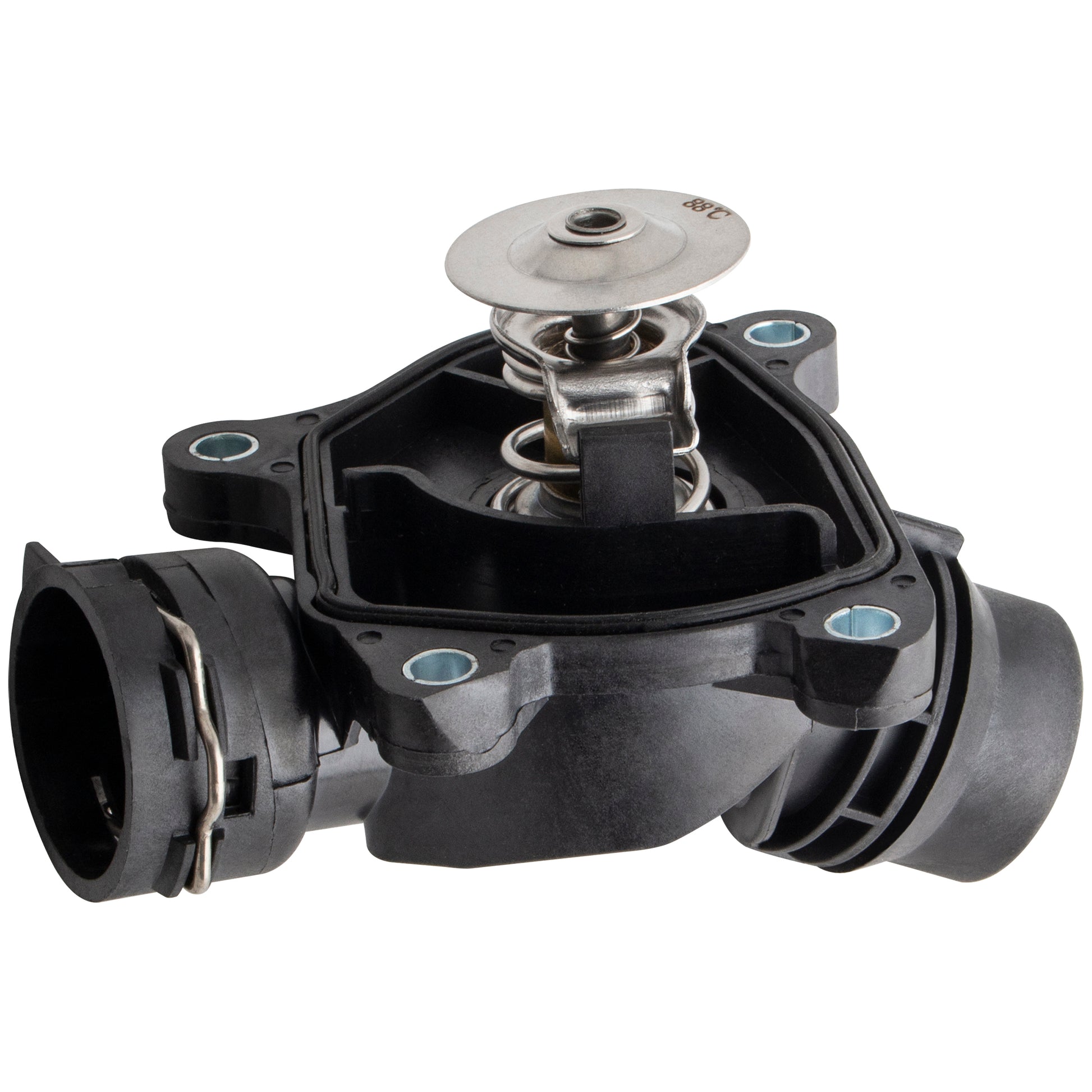 BOXI 902-5822 Engine Coolant Thermostat Housing Assembly Fits for BMW 335d E90 2009-2011 X5 E70