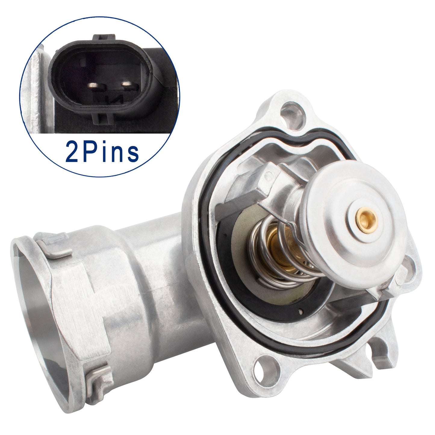 BOXI 902-5849 Engine Coolant Thermostat Housing Assembly Fits for Mercedes-Benz S-CLASS W221 S 320 — product photo 2