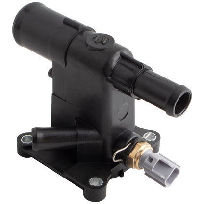 BOXI 902-1085 Engine Coolant Water Outlet With Sensor Fits for Ford EcoSport 2018 2019 2020 L4 2.0L