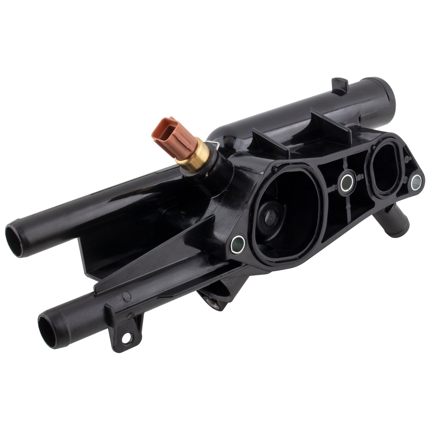 BOXI 902-5128 Engine Coolant Thermostat Housing Fits for Hyundai Santa Fe 2010-2012 Sonata