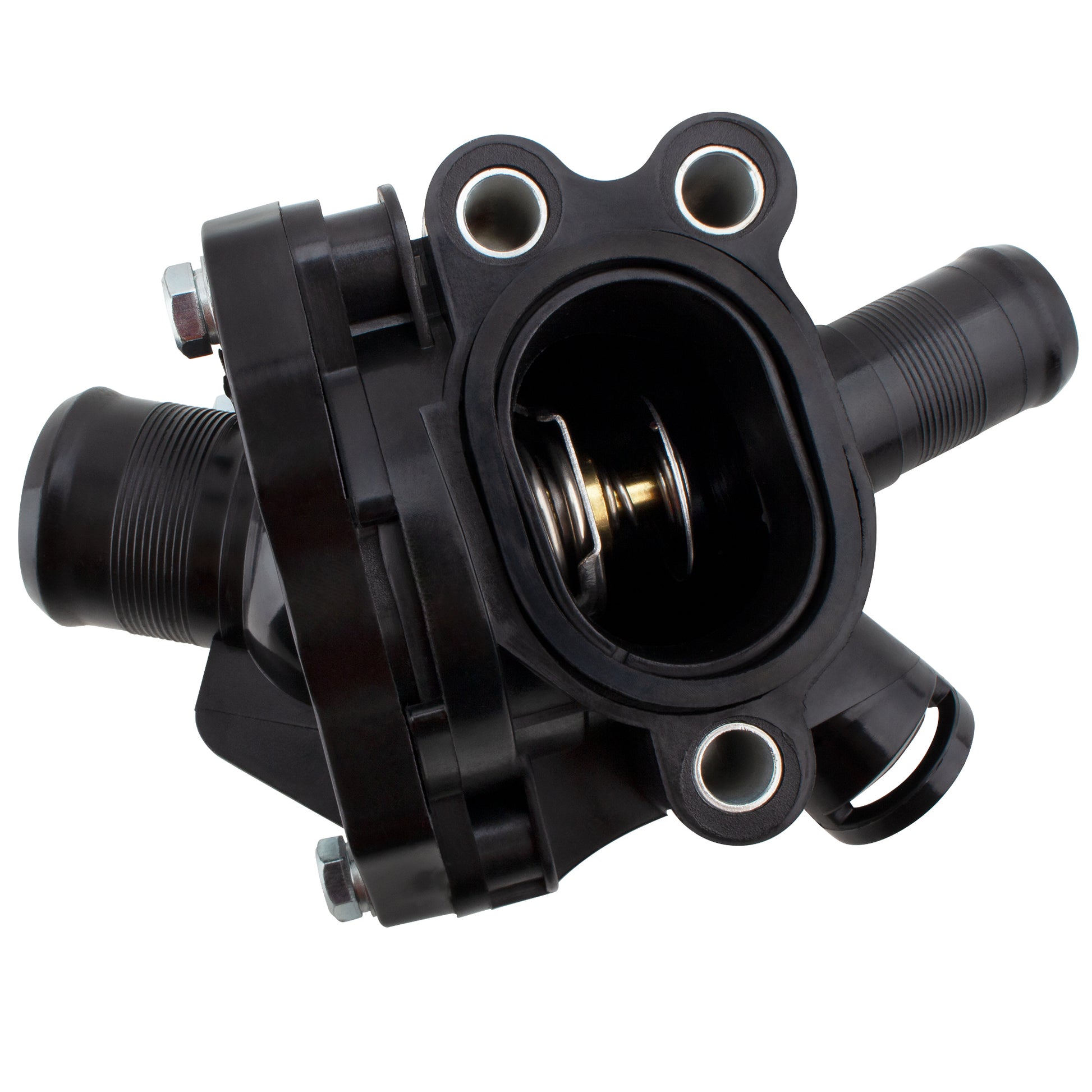 BOXI 902-5864 Engine Coolant Thermostat Housing Assembly Fits for Volvo C30 C70 2008-2013 S40