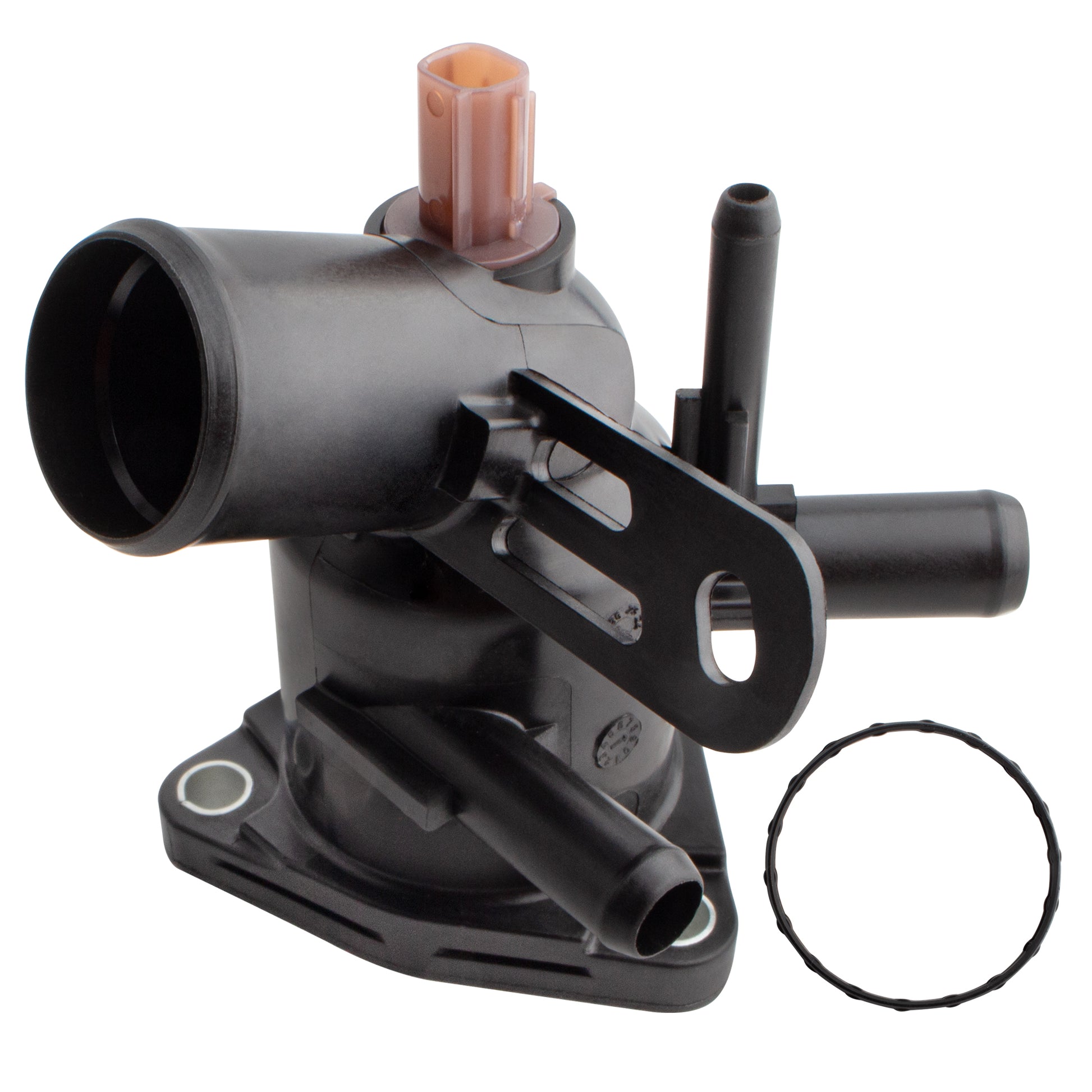 BOXI 902-5941 Engine Coolant Thermostat Housing Assembly Fits for Toyota Tacoma 2016 2017 2018 2019