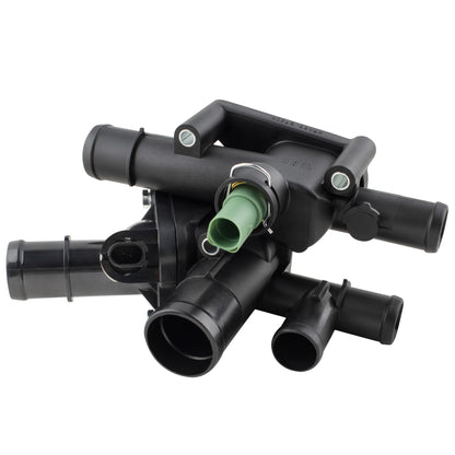 BOXI Engine Coolant Thermostat Housing Assembly with Sensor Fits for Volkswagen Bora Golf Passat — product photo 4