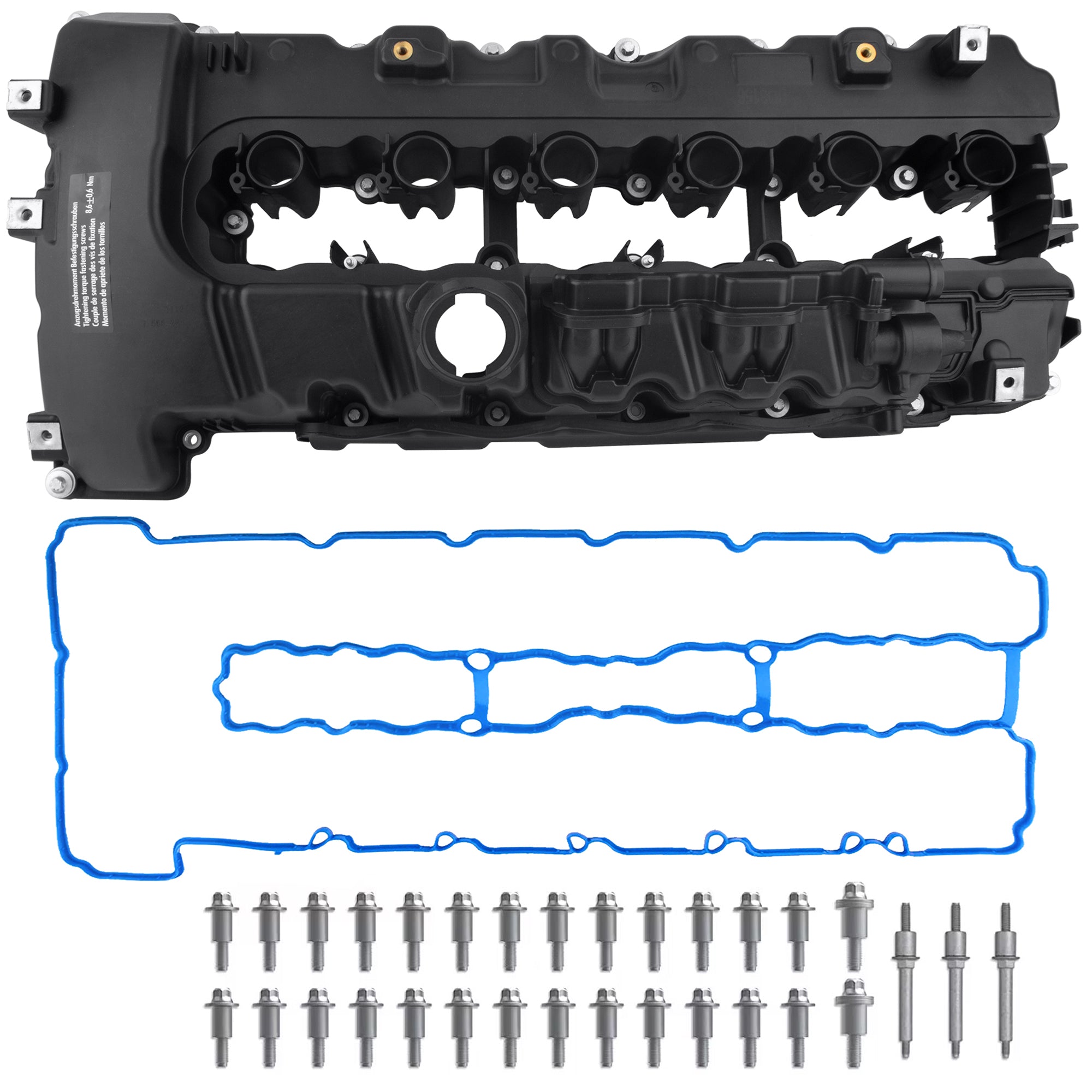 BOXI 264-936 Engine Valve Cover Fit for BMW 535i 135i 335i X6 Z4 740i 2007-2019