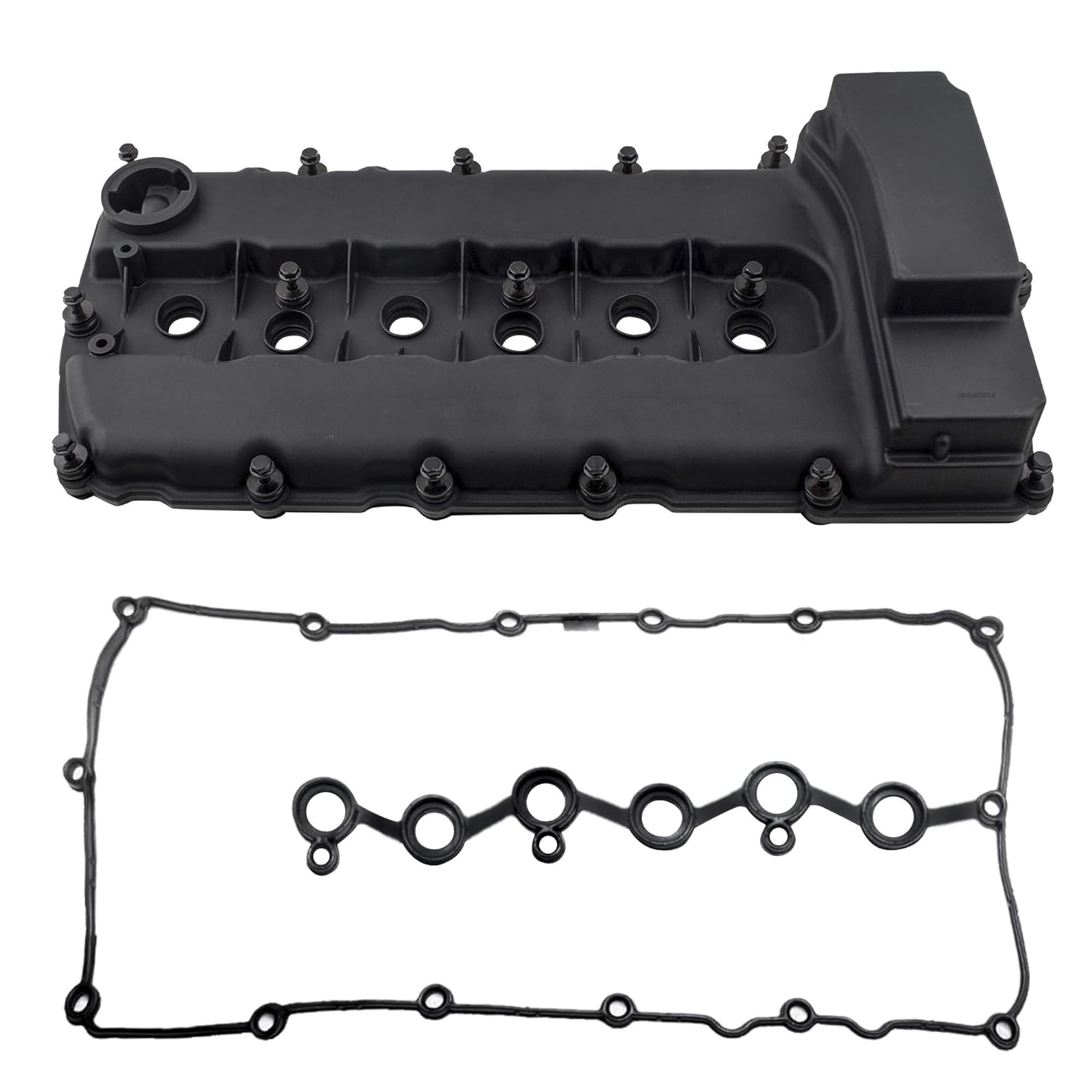 BOXI Engine Valve Cover with Gasket Kit Fit for Audi Q7 2007-2010