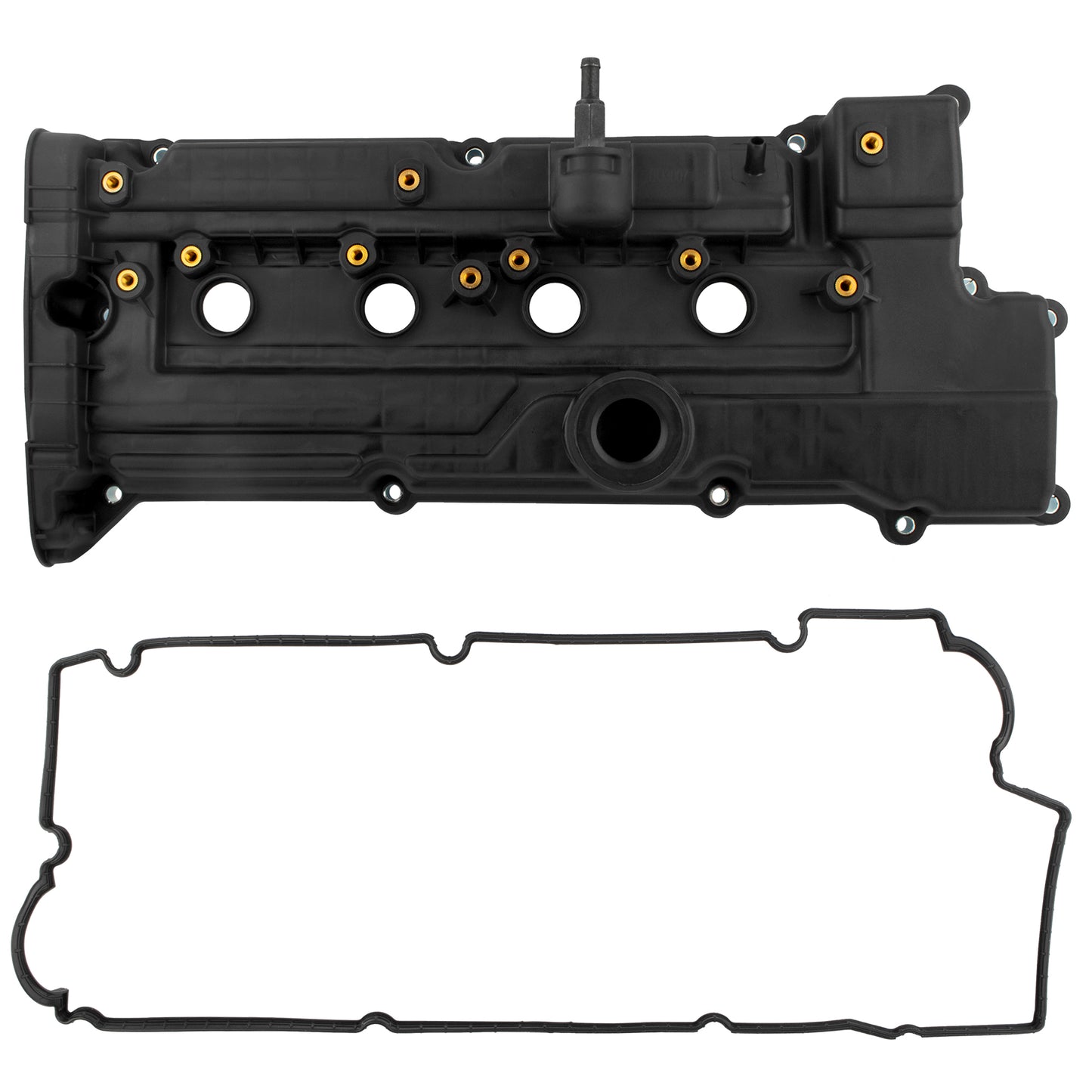 BOXI Engine Valve Cover w/Gasket Replacement for Hyundai Accent/for Kia Rio Rio5 1.6L DOHC L4 16V