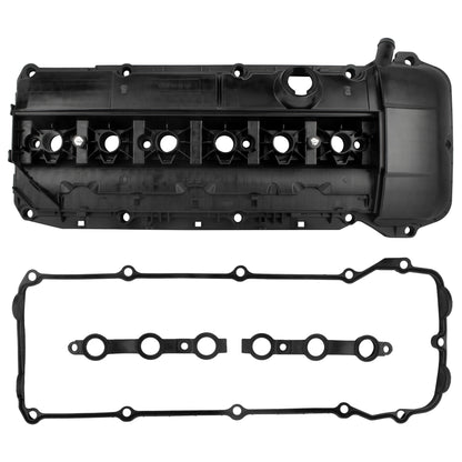 BOXI Engine Valve Cover w/Gasket Fits for BMW E46 E39 320i 325i 525i X3 X5 Z4 2.5L 3.0L 2002 2003