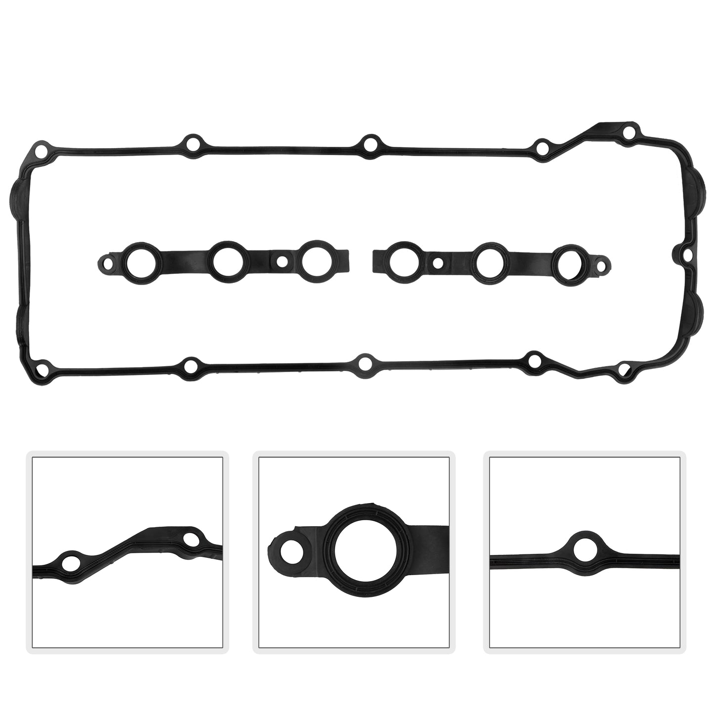 BOXI Engine Valve Cover w/Gasket Fits for BMW E46 E39 320i 325i 525i X3 X5 Z4 2.5L 3.0L 2002 2003 — product photo 5