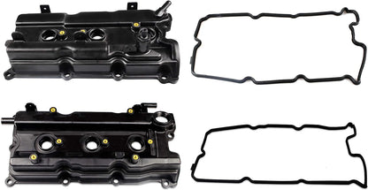 BOXI New Engine Valve Cover with Gaskets Left & Right Side Fits for Altima Maxima Murano I35 V6