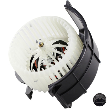 BOXI AC Heater Blower Motor Fan White with Cage - Fits for Volkswagen & Audi Vehicles - Touareg — product photo 2