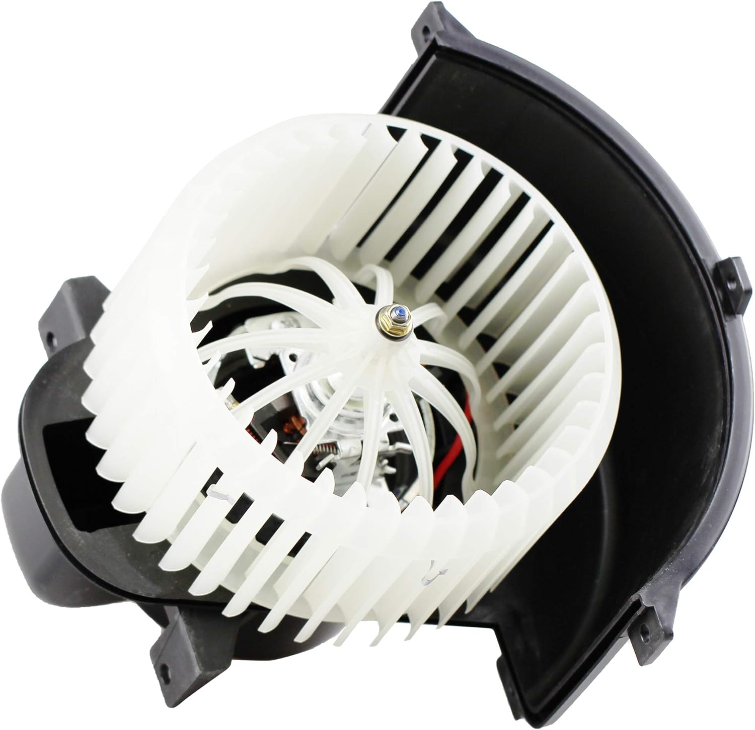 BOXI AC Heater Blower Motor Fan White with Cage - Fits for Volkswagen & Audi Vehicles - Touareg — product photo 5