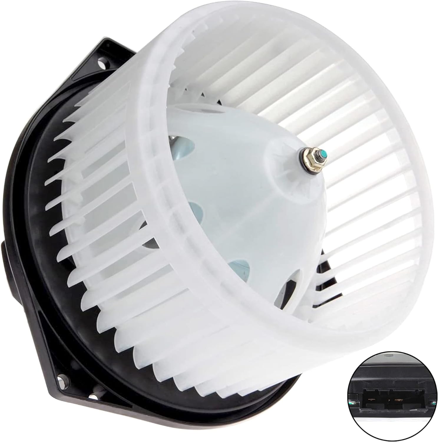 BOXI Heater Blower Motor W/Fan Cage Replacement for Infiniti EX35 FX35 FX50 G35 G37 M45 Q45 QX50 — product photo 2
