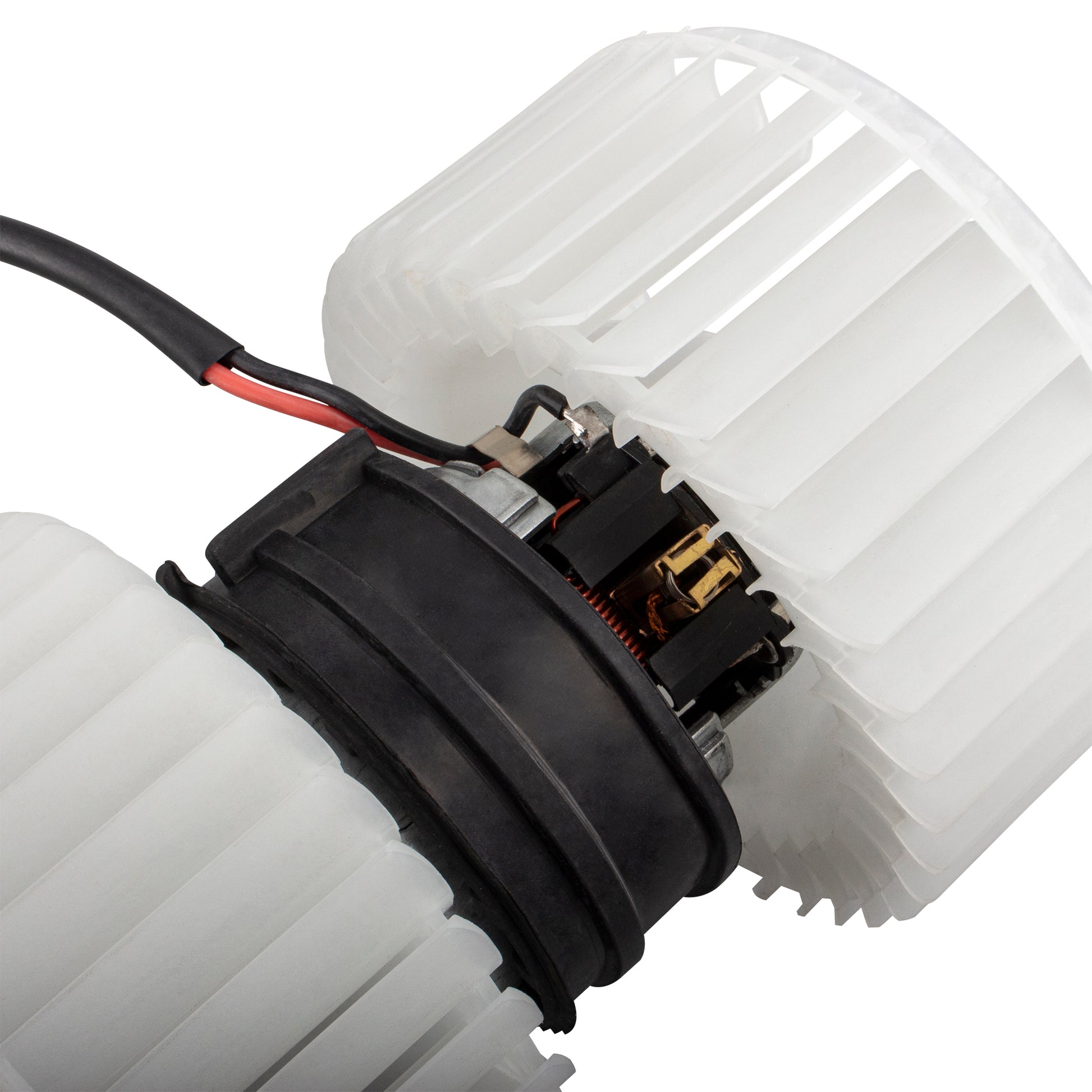 BOXI HVAC Blower Motor Fan Assembly with Fan Cage Fits for Audi A8 Quattro 2004 2005 2006 2007 2008 — product photo 2