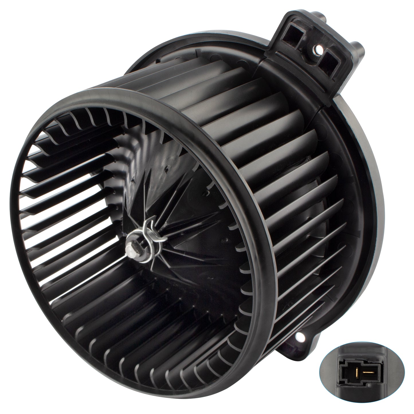 BOXI HVAC Blower Motor Fan Assembly with Fan Cage Fits for Hyundai Accent Veloster 2012-2017