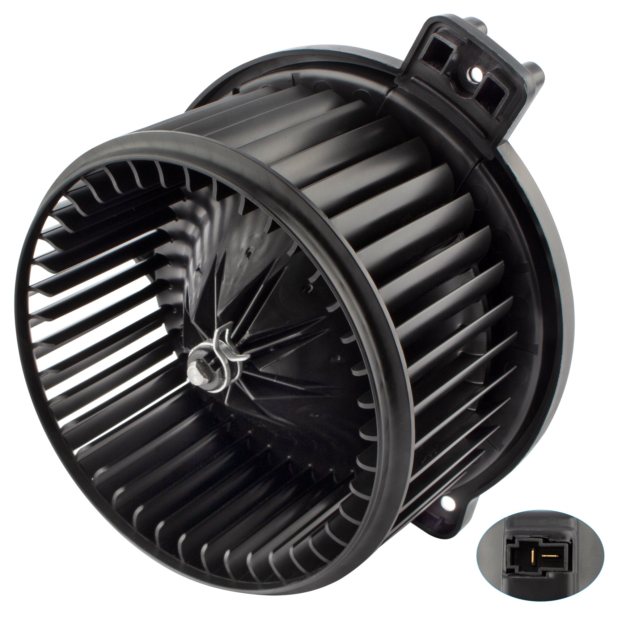BOXI HVAC Blower Motor Fan Assembly with Fan Cage Fits for Hyundai Accent Veloster 2012-2017