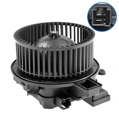 BOXI 700348 Front HVAC Heater Brushless Blower Motor Assembly Fits for Audi 2017-2023 A4 A4 A5 A6