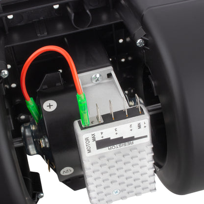 BOXI Blower Motor Assembly Fits for Dual Wheel 12 V with 3 Speed Resistor — product photo 7