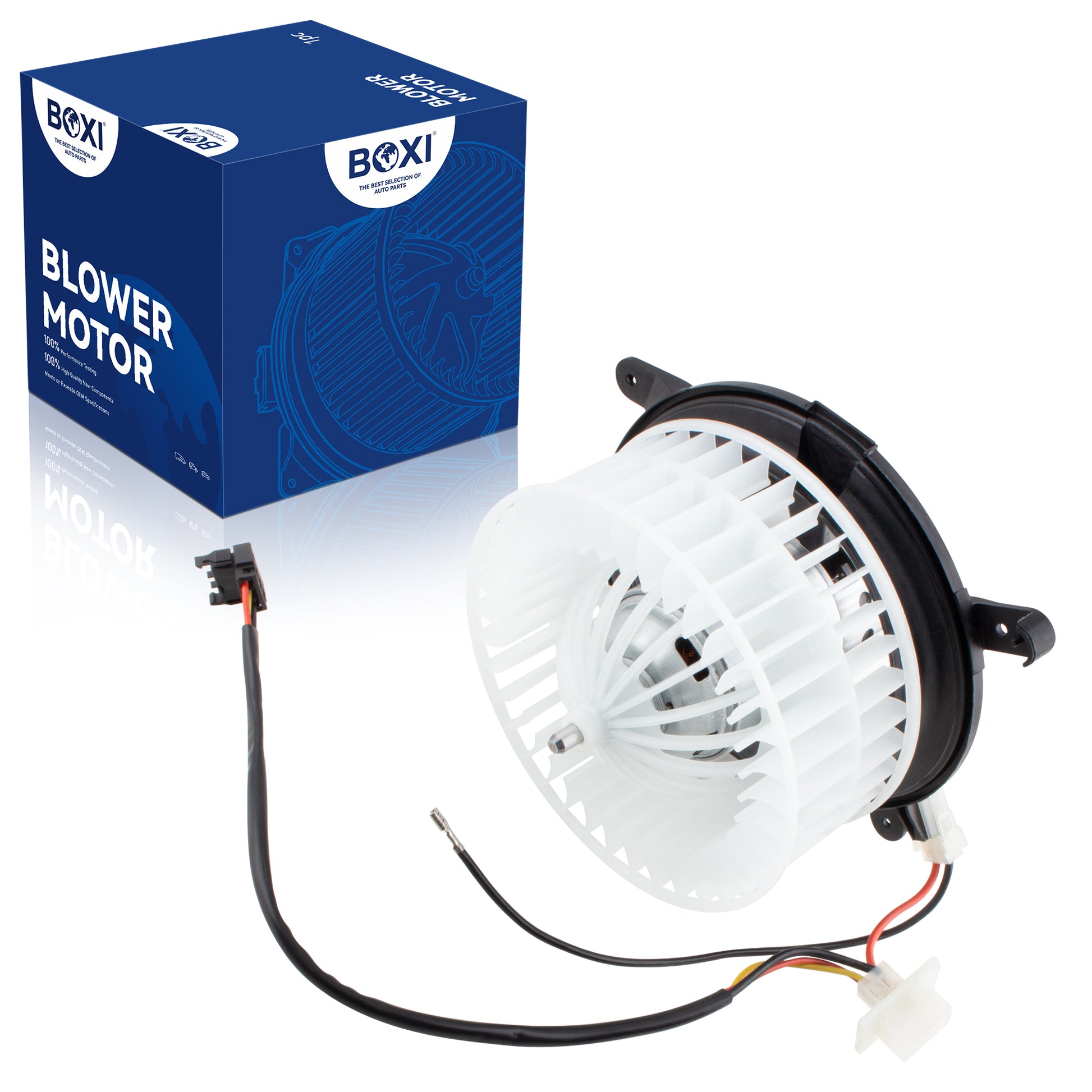 BOXI 700232 Front HVAC Heater Blower Motor Assembly Fits for Mercedes-Benz W210 Series E300 E320