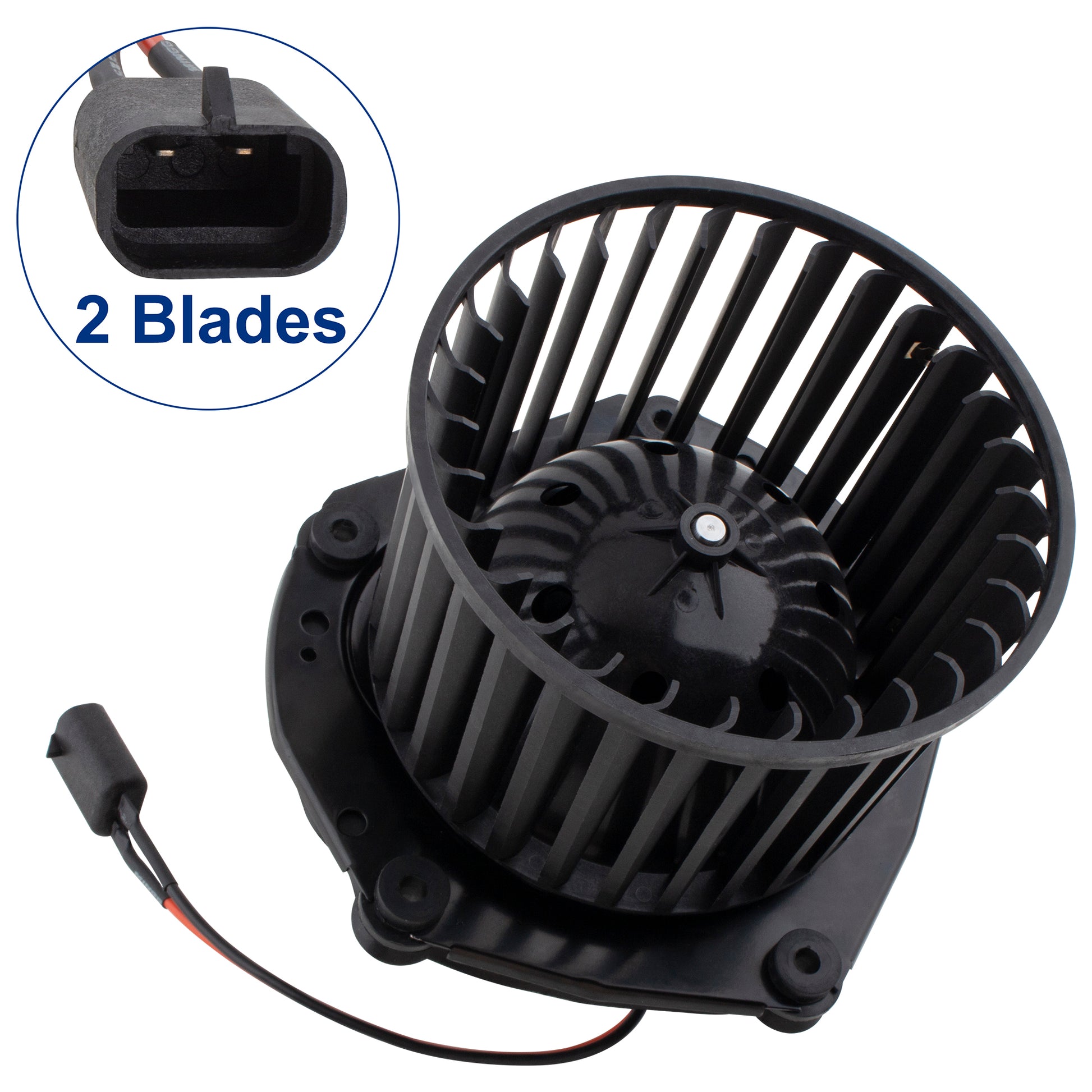 BOXI 700161 Front HVAC Heater Blower Motor Assembly Fits for Chevrolet for GMC C2500 C3500 K2500 — product photo 3