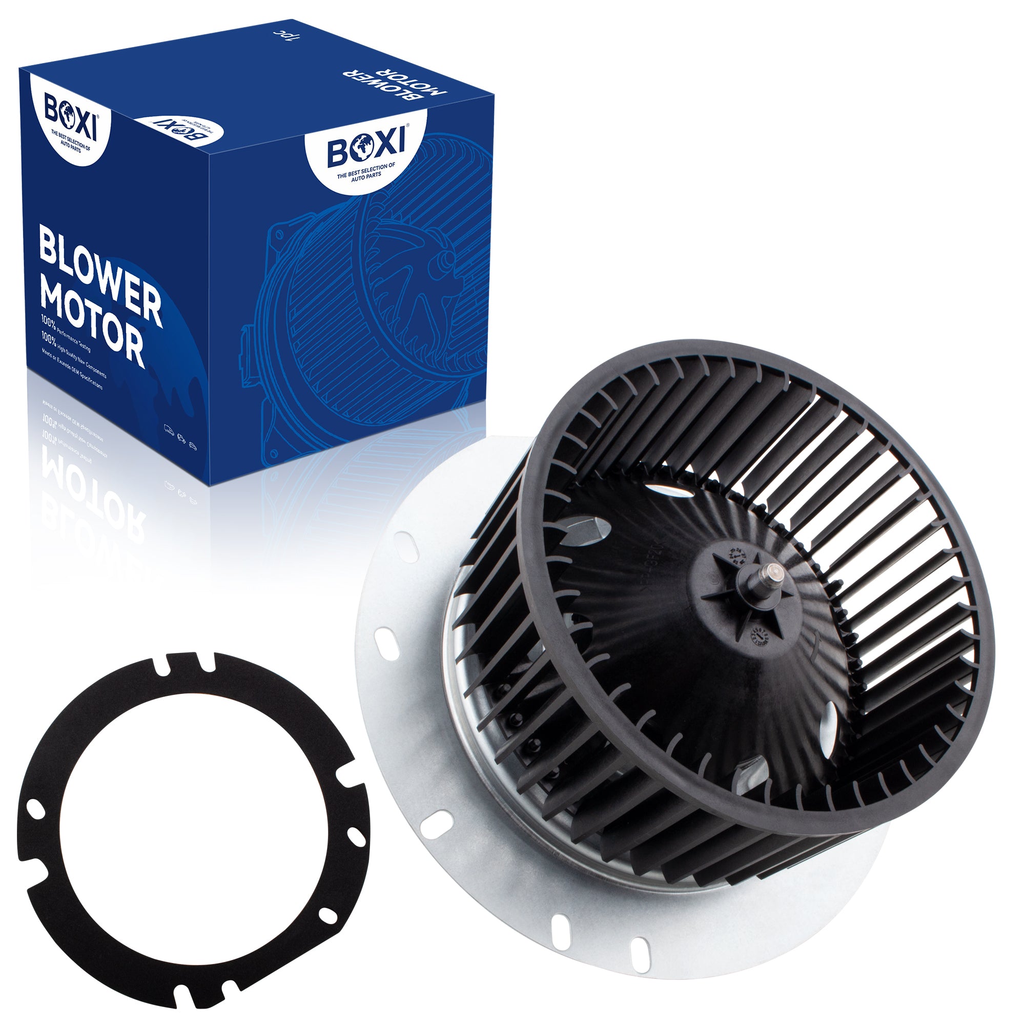 BOXI 700018 Front HVAC Heater Blower Motor Assembly Fits for Ford Thunderbird 1989 1990 1991