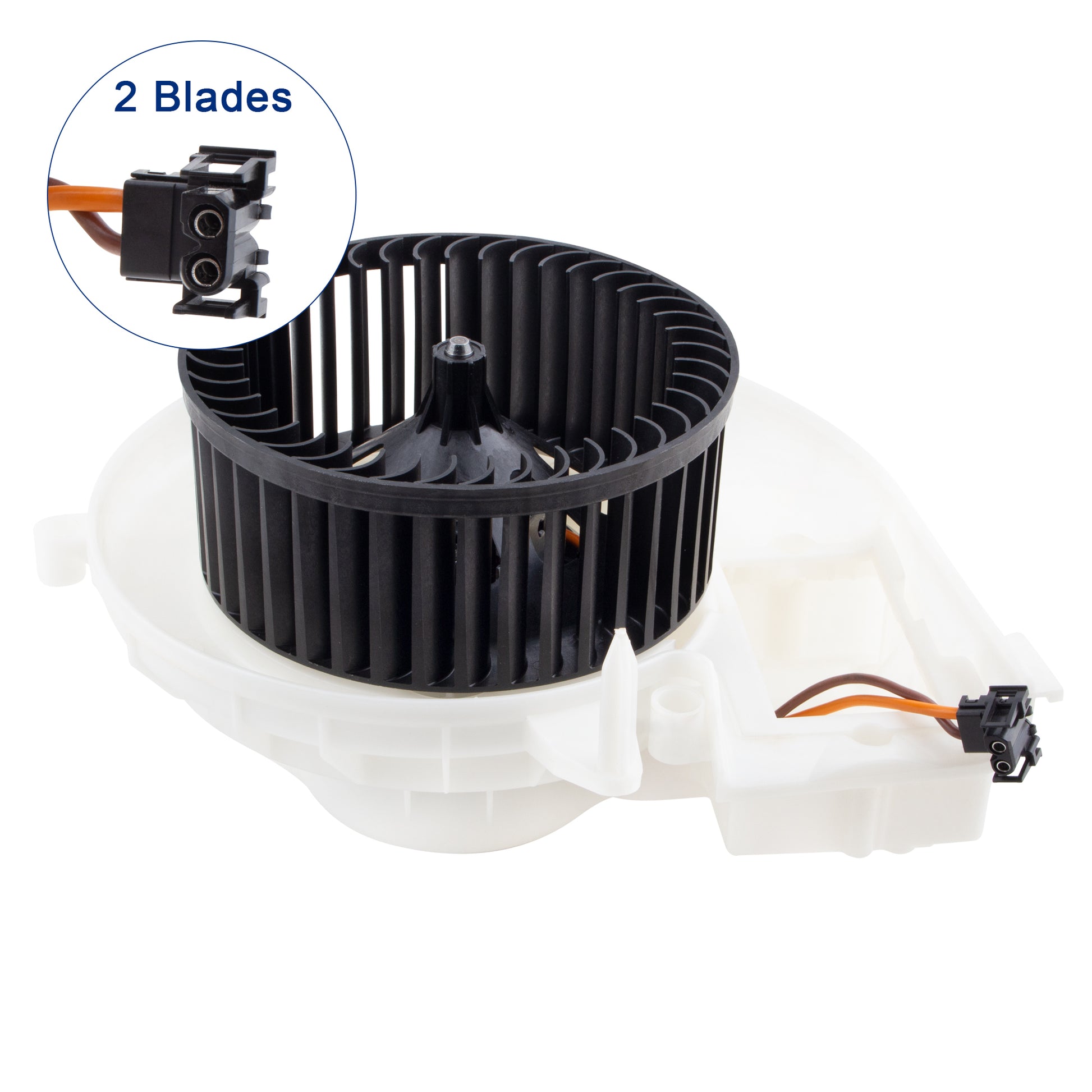 BOXI Front HVAC Heater Blower Motor Assembly Fits for Mercedes-Benz SLK280 2006-2008 SLK300 — product photo 2
