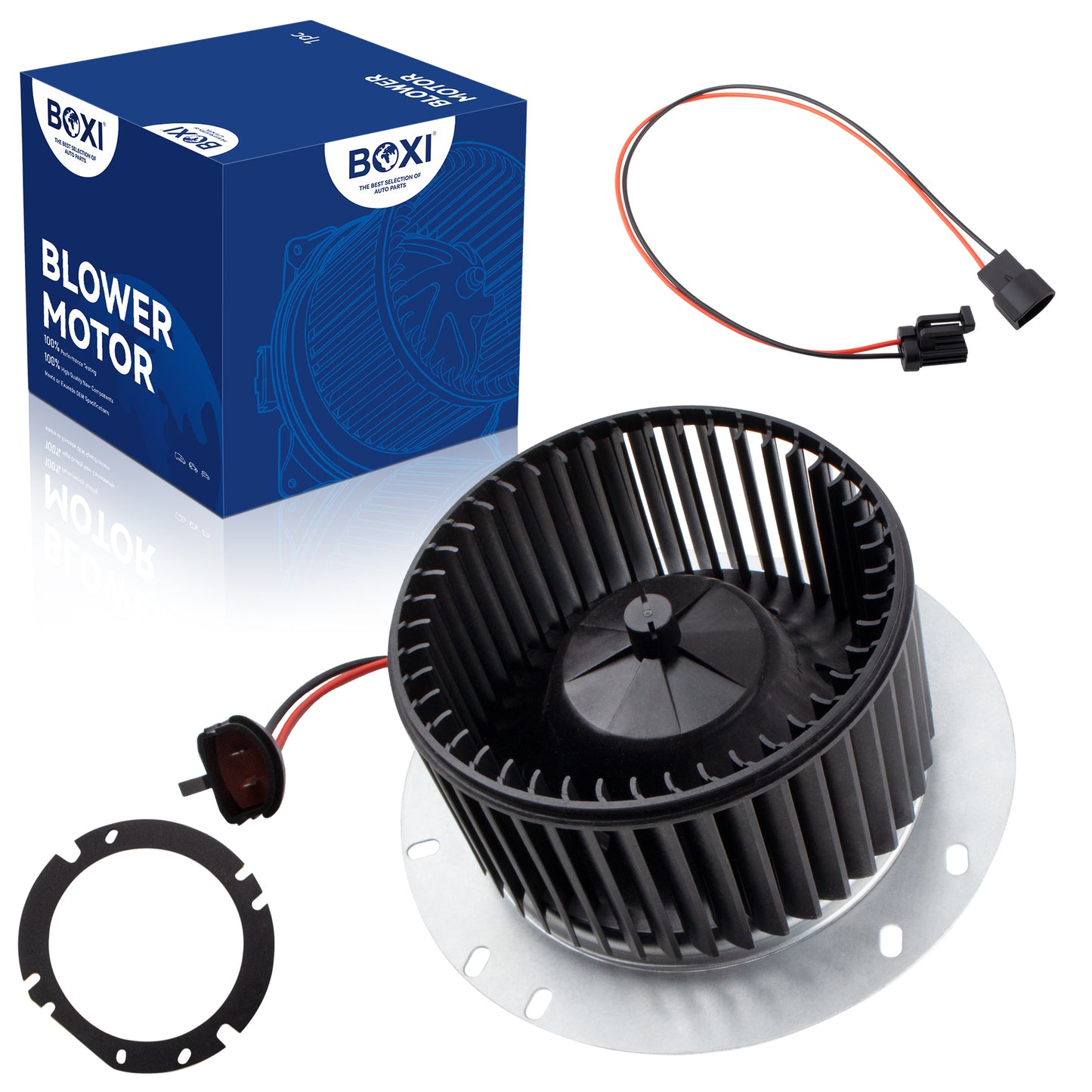 BOXI 700149 Front HVAC Heater Blower Motor Assembly Fits for Ford Thunderbird 1992 1993 1994 1995