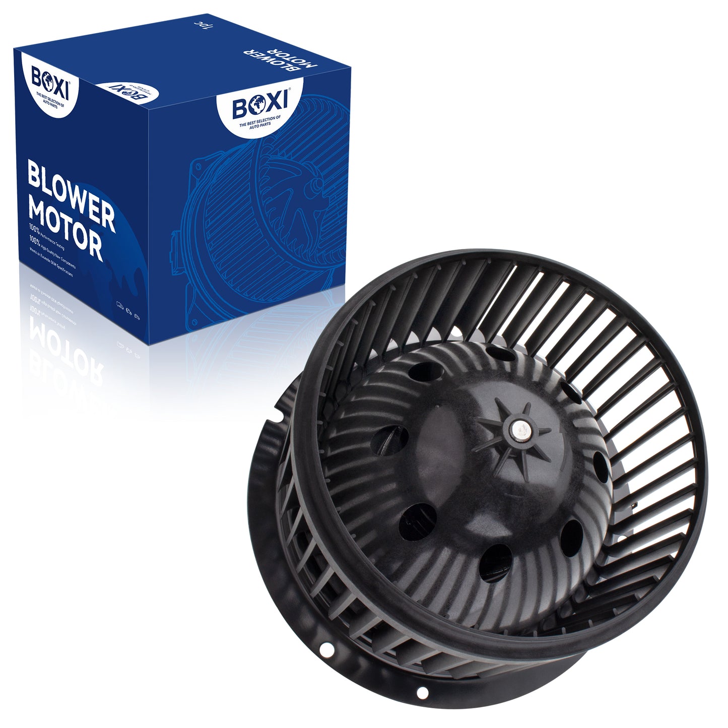 BOXI Rear HVAC Heater Blower Motor Assembly Fits for Ford Explorer 2006 2007 2008 2009 2010