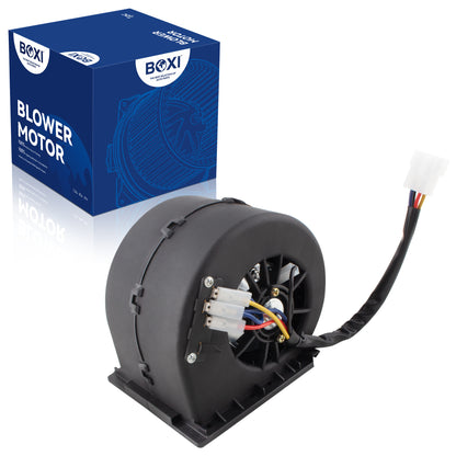 BOXI A/C Blower Motor Fan Assembly Single Wheel w/Fan Cage for Car 010-A70-74D 30003525 12V 4-Pin