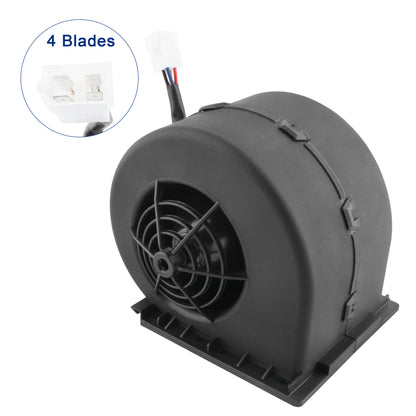 BOXI A/C Blower Motor Fan Assembly Single Wheel w/Fan Cage for Car 010-A70-74D 30003525 12V 4-Pin — product photo 2