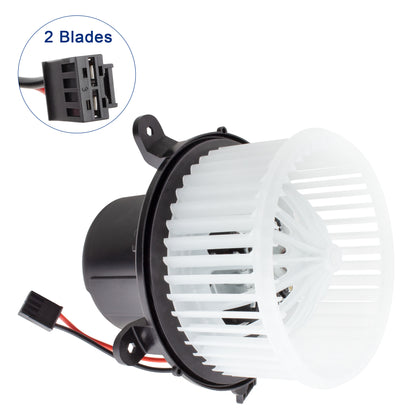 BOXI Front HVAC Heater Blower Motor Assembly Fits for Porsche Panamera 2010 2011 2012 2013 2014 — product photo 3