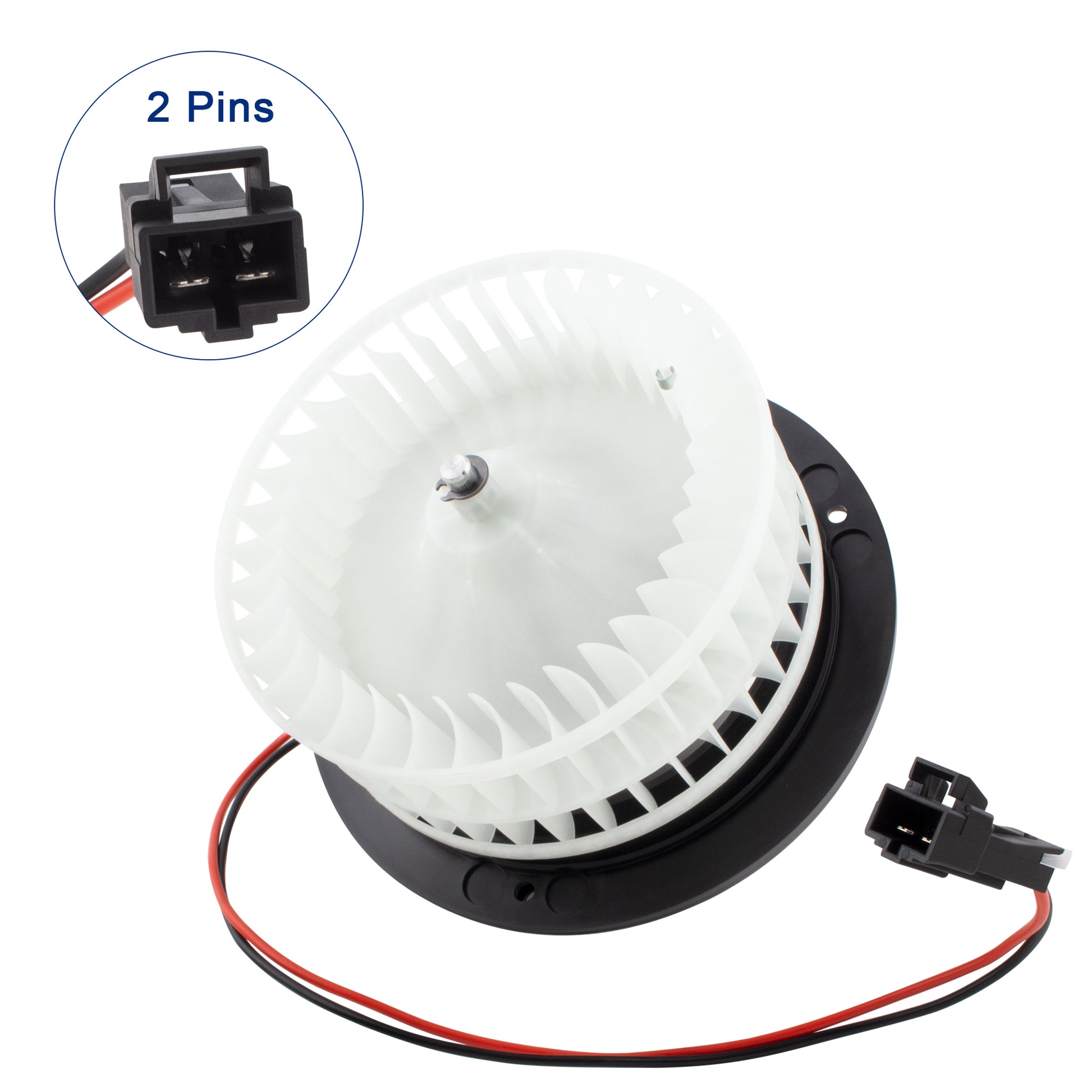 BOXI Front HVAC Heater Blower Motor Assembly Fits for Freightliner Argosy Century Class FLD120 — product photo 2
