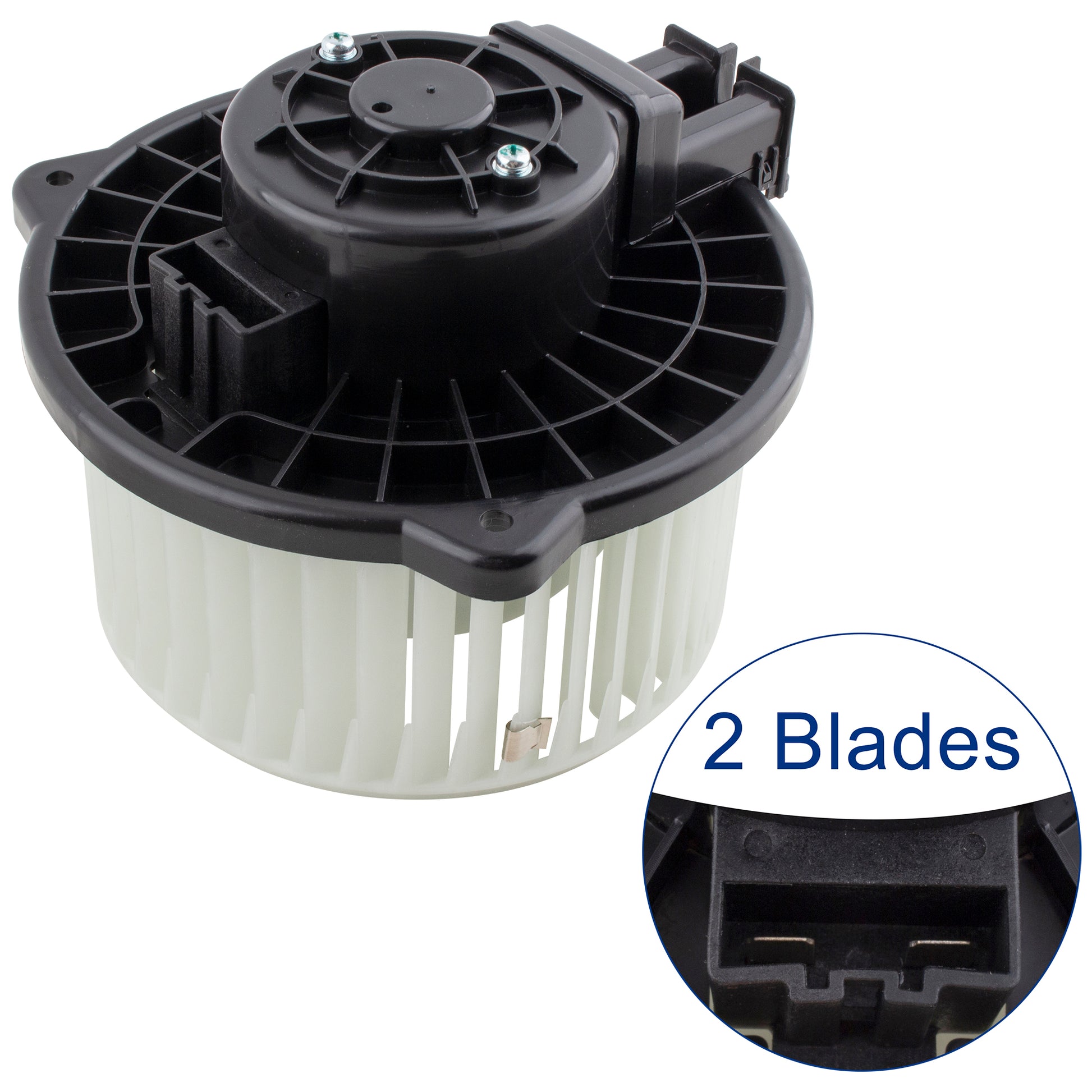 BOXI HVAC Blower Heater Motor with Fan Cage Fits for Jaguar Super V8 2005 2006 2007 2008 2009 V8 — product photo 3