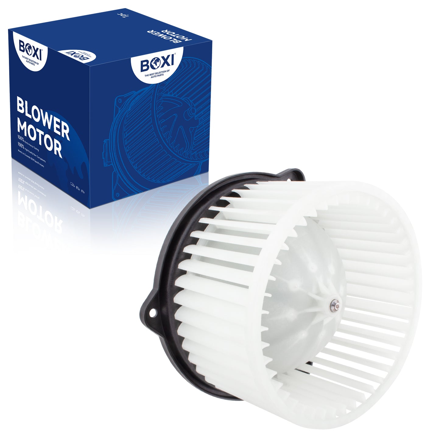 BOXI 700127 Front HVAC Heater Blower Motor Assembly Fits for Hyundai Elantra 1996 1997 1998 1999