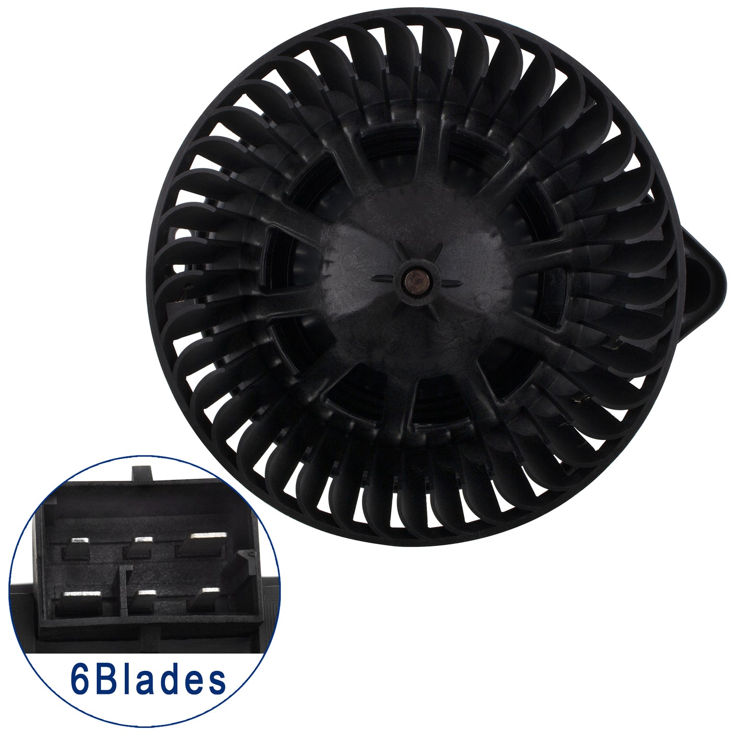 BOXI Front HVAC Brushless Blower Motor Fits for Audi A4 2003-2009 — product photo 3